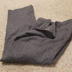 Grey wool Dress trousers